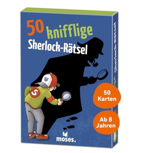 50 knifflige Sherlock-Rätsels van Moses