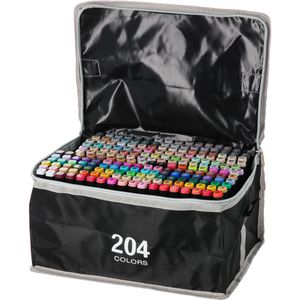 Extralink Layoutmarker Alkoholmarker, farbig sortiert, 204 Stück