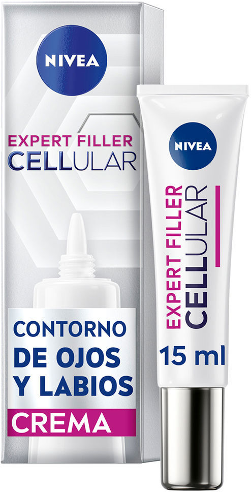 Nivea Cellular Filler contorno de olhos e preenchimento labial 15 ml