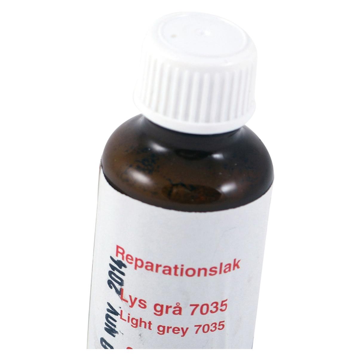 Cubic Maling i RAL7035, til reparation af små ridser/pletter, 25ml. (Gehäuse) (5705100049984)