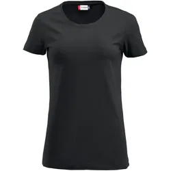 CLIQUE Carolina T-Shirt Damen 99 - schwarz 3XL