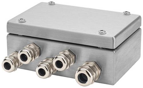 Siemens 7MH50010AA00 7MH5001-0AA00 Anschlusskasten SIWAREX JB, Edelstahl-Gehäuse zum Anschluss von bis zu 4 Wägezellen in 4- oder
