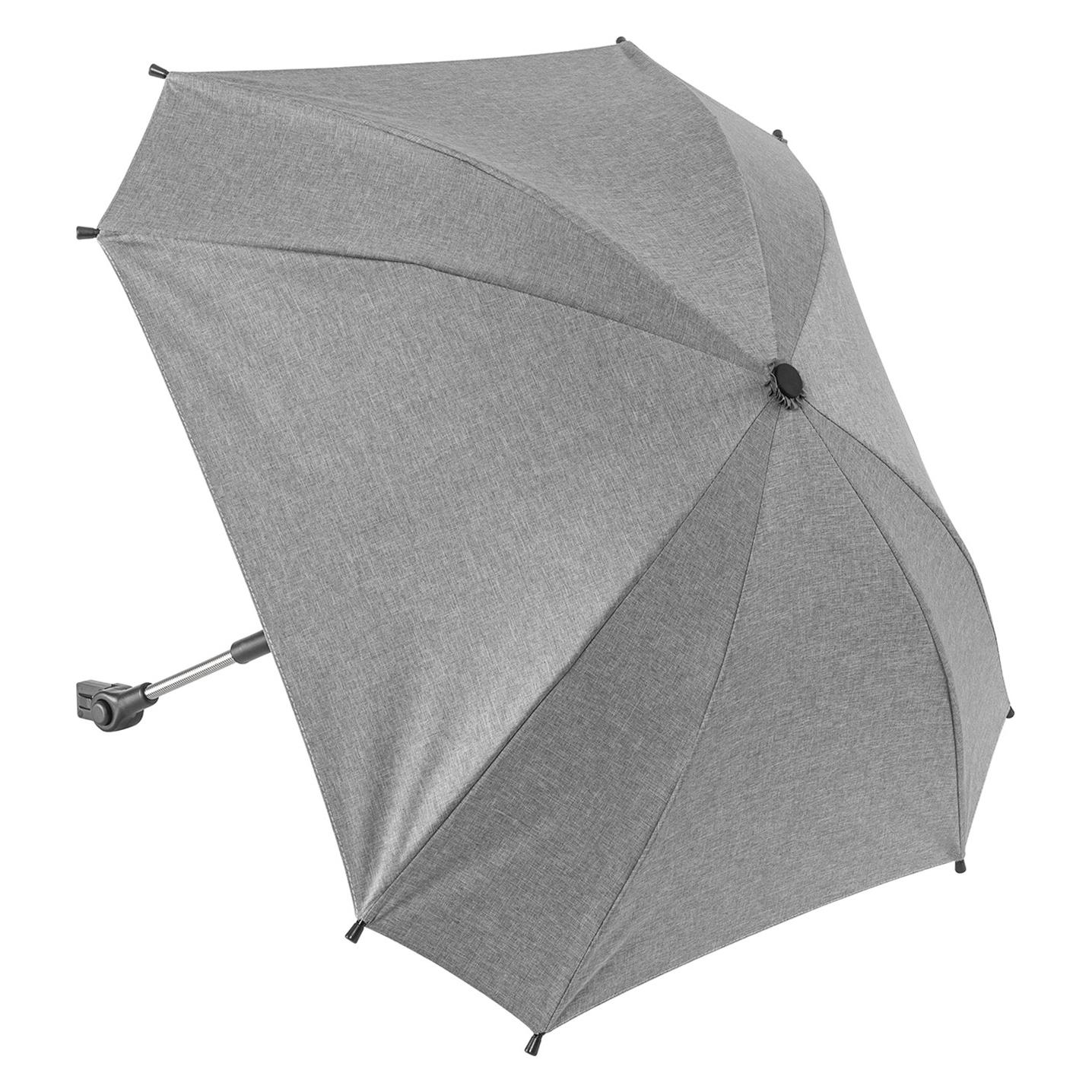 Reer ShineSafe Kinderwagen-Sonnenschirm,grau-melange (617632)