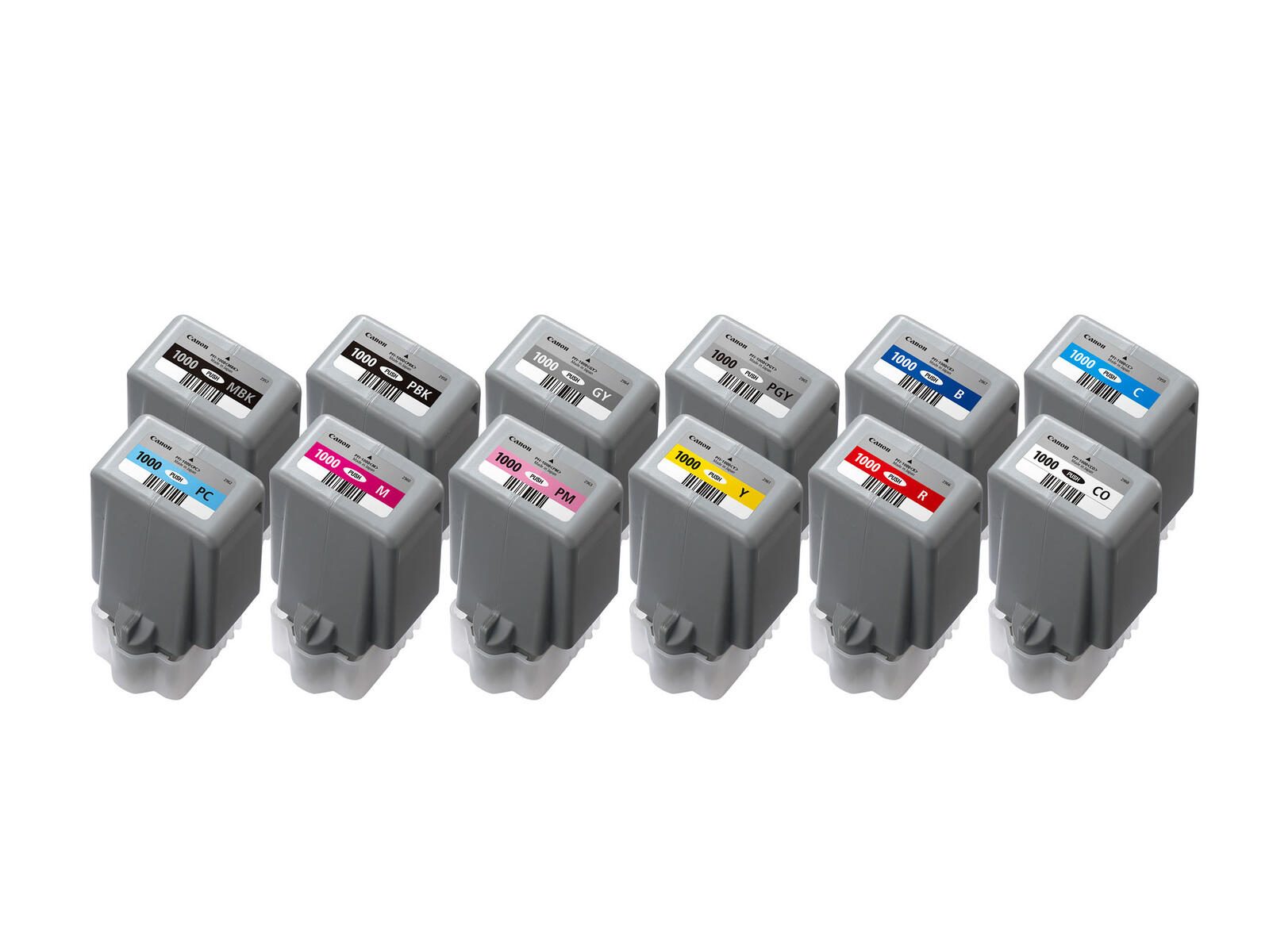 Canon Original PFI-1000 Druckerpatronen 12er Multipack OPPFI1000set