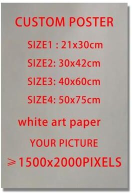 Uplift Treasures Custom Matte Art Paper Poster Print 40x50cm