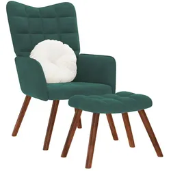 vidaXL, Sessel, Olmenos (mit Hocker)