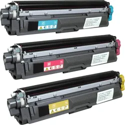 3 Ampertec Toner ersetzt Brother TN-242 Multipack CMY