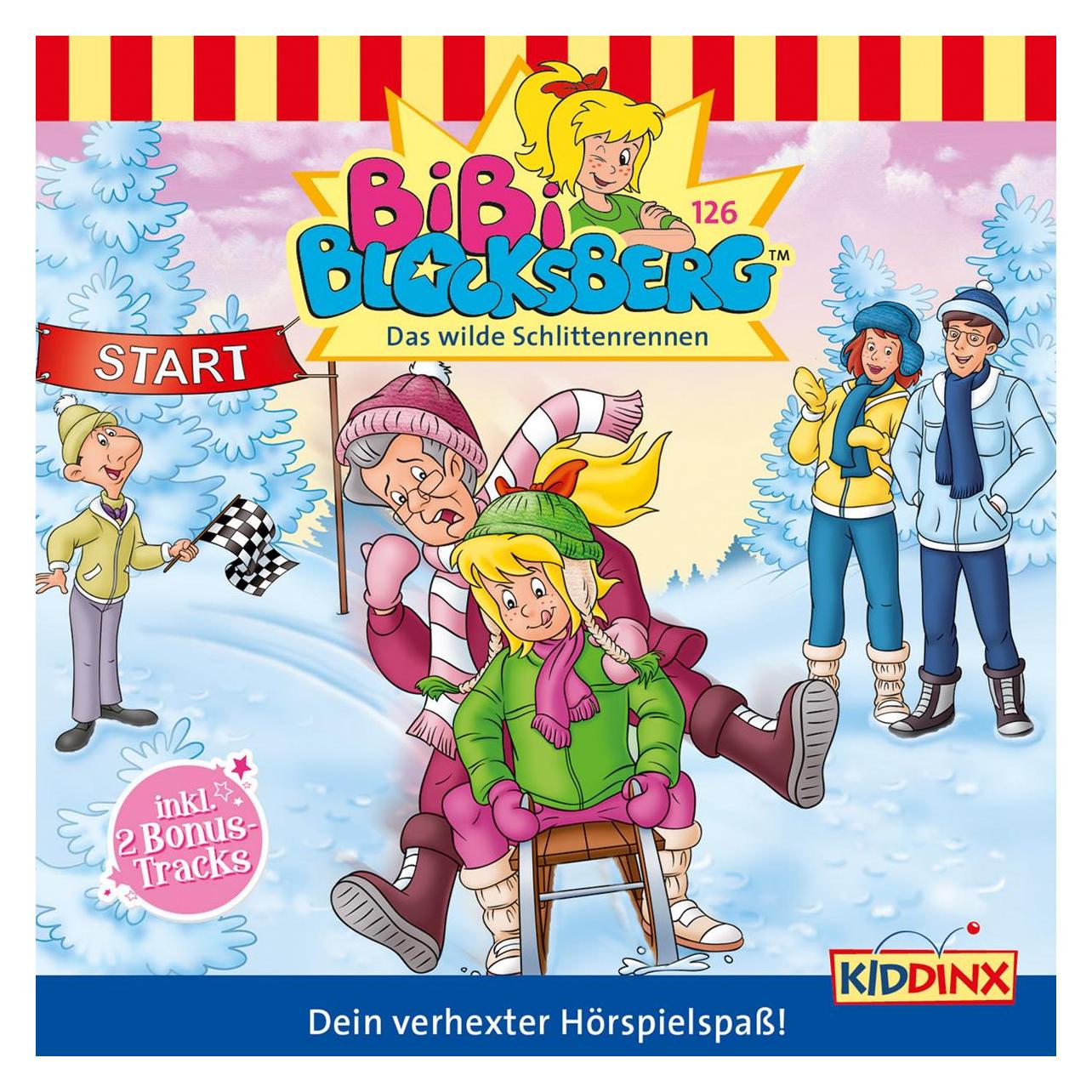 Kiddinx Folge 126: Das Wilde Schlittenrennen (Bibi Blocksberg) (425626)