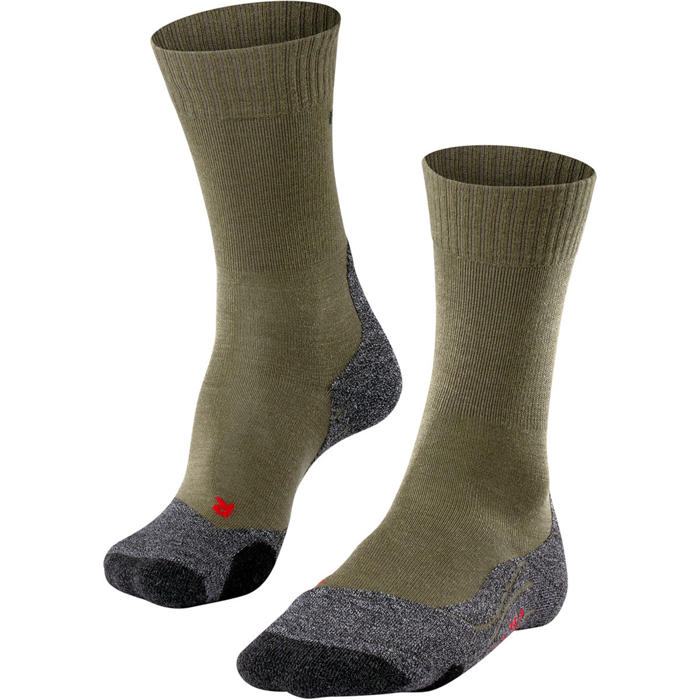 Falke TK2 Herren Wandersocken gruen Größe 39 Camping Widerstandsfähig Merinowolle