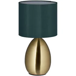 Relaxdays, Tischlampe, Nachttischlampe (E14)