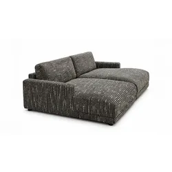 BIG SOFA MARLIN Braun Flachgewebe