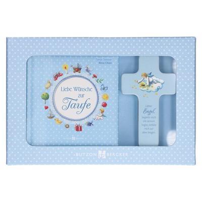 Geschenkset - Liebe Wünsche zur Taufe, Set von Tanja Sassor, Butzon & Bercker