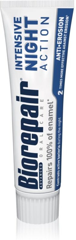 Biorepair Advanced Intensive Night intensive Nachtpflege zur Erneuerung des Zahnschmelzes 75 ml