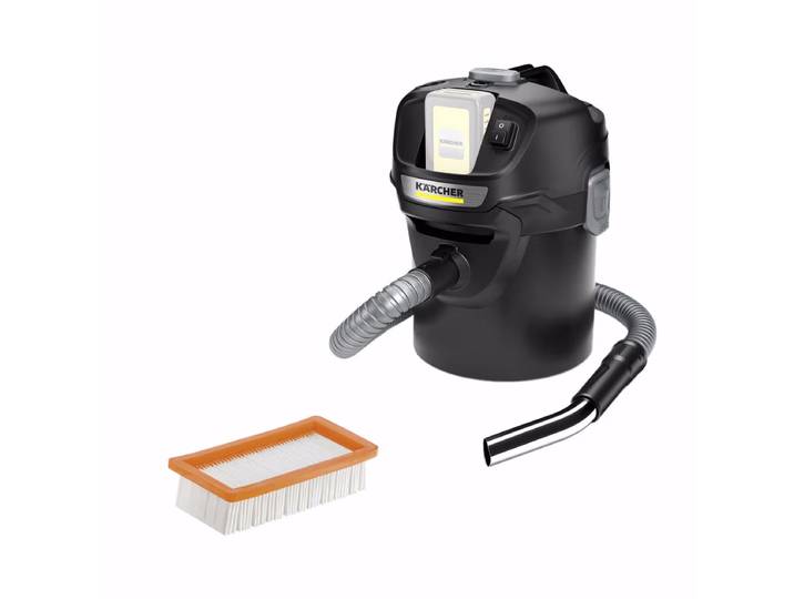 Kärcher AD 2 Battery Aschesauger – Staubsauger ohne Beutel – schwarz