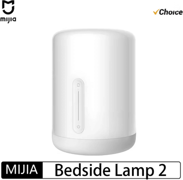 Inspire Essentials Mijia Smart Bedside Lamp 2 Color Changing WiFi Bluetooth Table Lamp us Plug