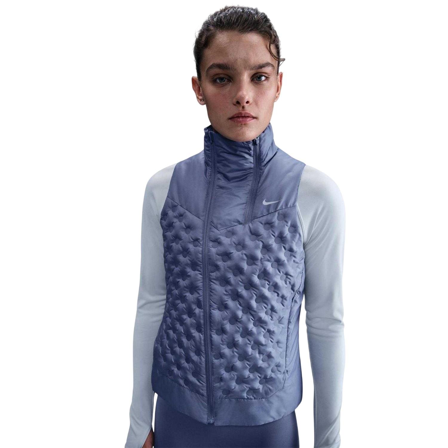 Nike Repel Aeroloft Therma-Fit-vest voor dames (Indigo)