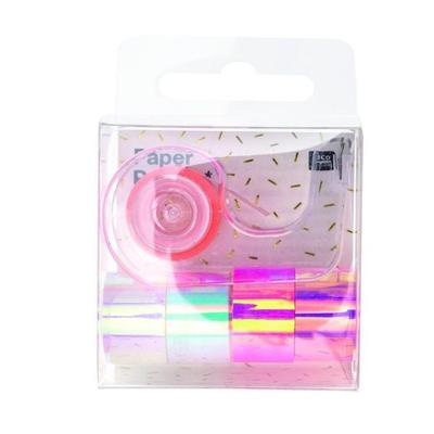 MINI MIRROR TAPESET, WEISS/PINK