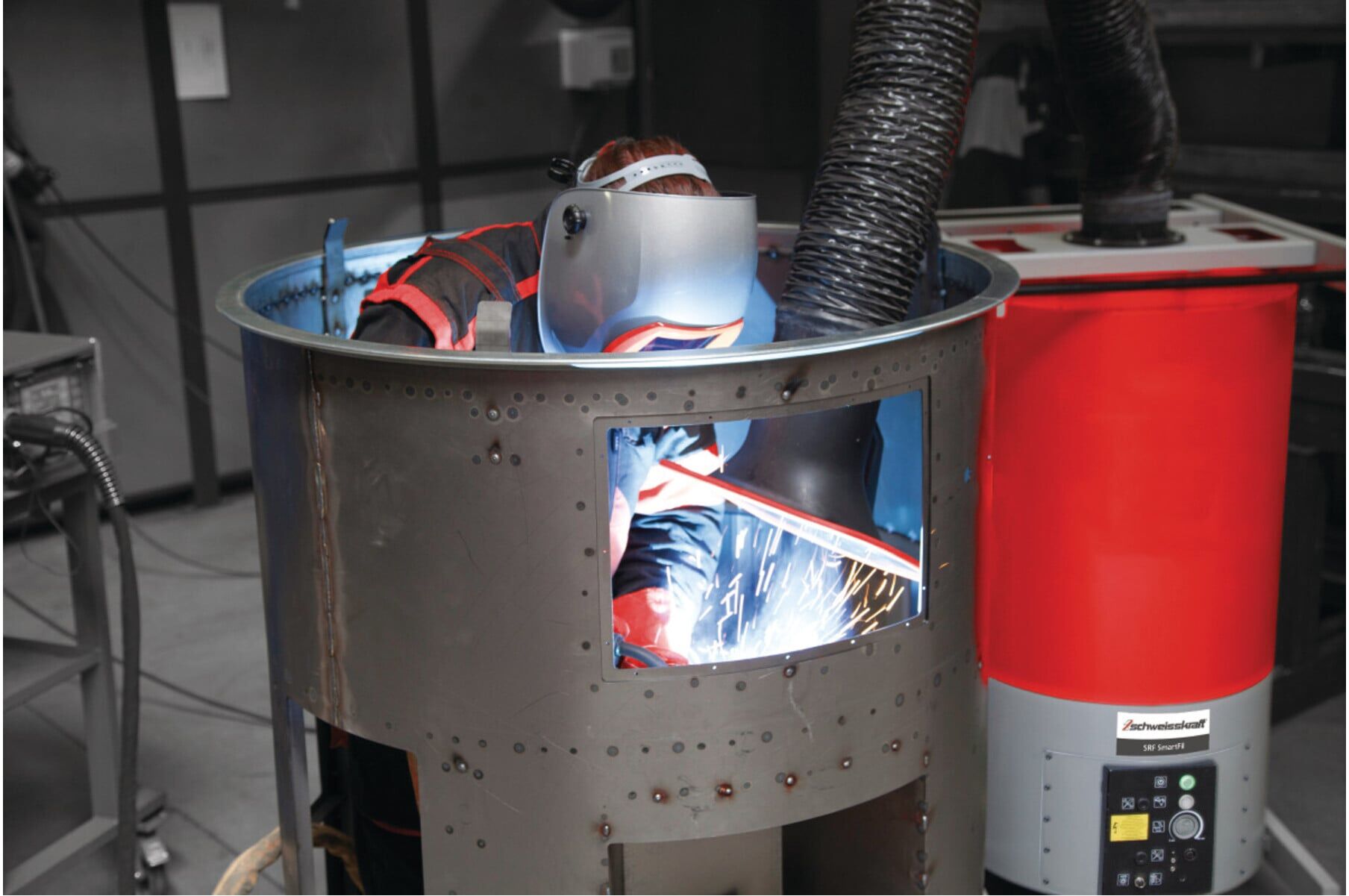 schweisskraft Schweißrauchabsauggerät SRF SmartFil 3m Absaugarm (1800031)