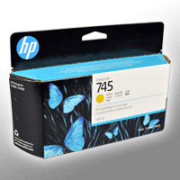 HP Tinte F9J96A 745 yellow