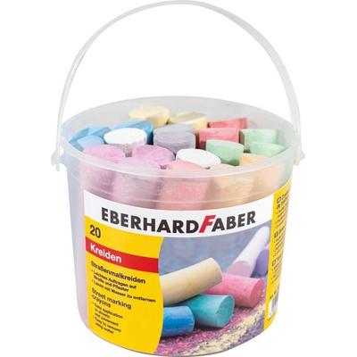Eberhard Faber 526512 - Straßenmalkreide, 20er Eimer
