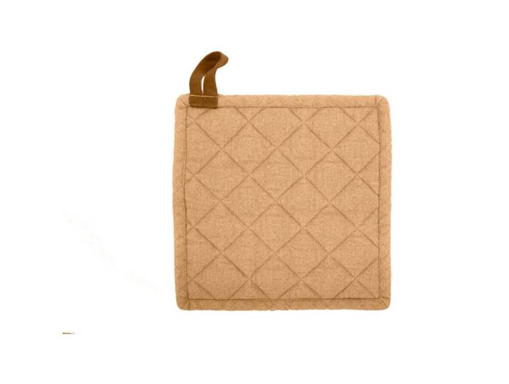 Topflappen Myrna orange Baumwolle B 20 cm