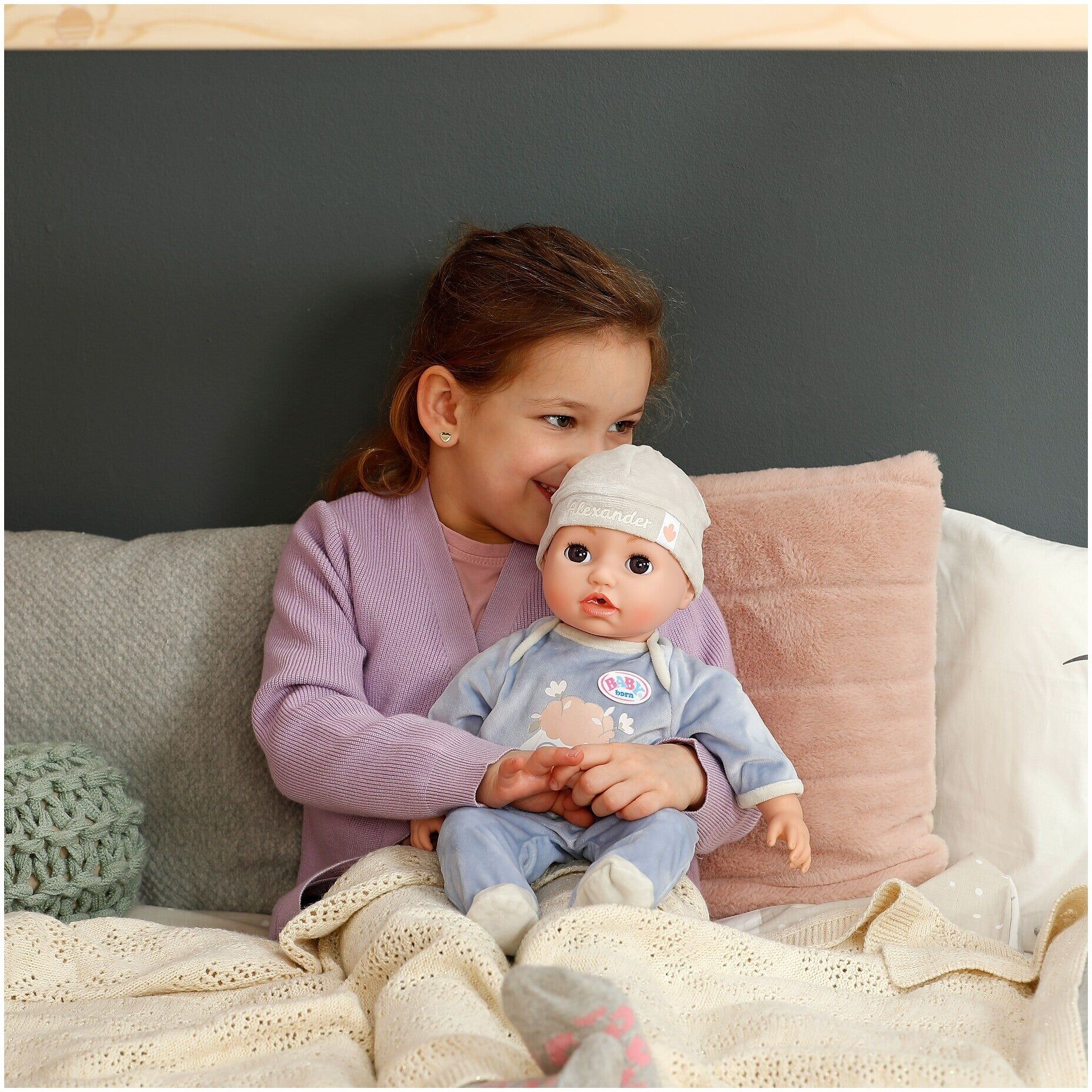 Zapf Creation Baby Annabell Alexander Interactive Baby Doll 43cm for Boys