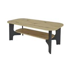 by Living Couchtisch   ¦ holzfarben ¦ Maße (cm): B: 110 H: 42,5