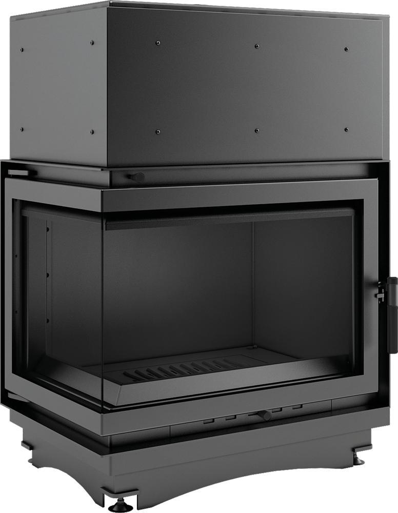 Wasserführender Kamineinsatz KRATKI ZUZIA links 12 kW Ø 200