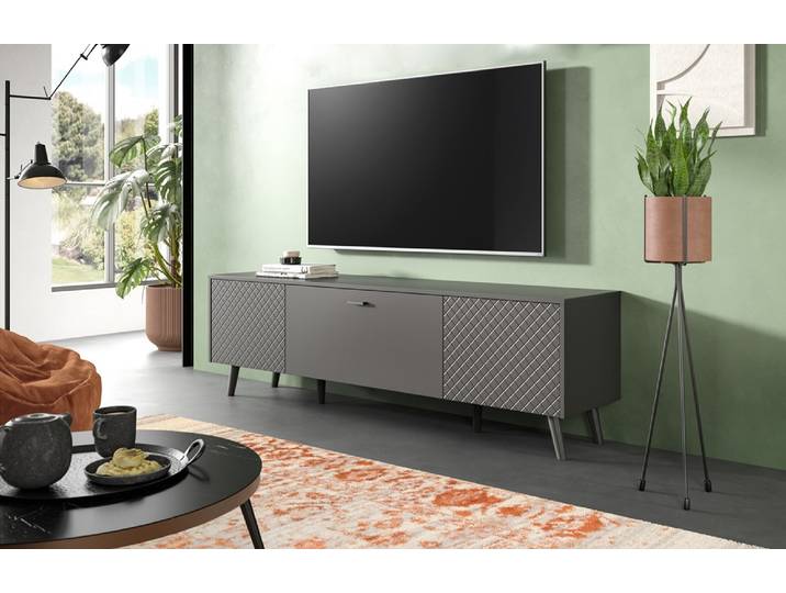 TV-Lowboard Linea , grau