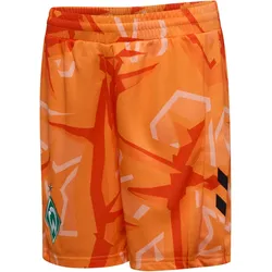 hummel SV Werder Bremen Torwartshorts 2026/27 Kinder 5190 - orange tiger 164
