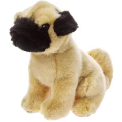 Beppe Maskottchen Hund Mops sitzend 20cm (20 cm)
