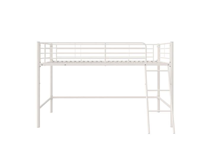 Hochbett JODIE Metall 207 x 130 x 129 cm Weiß