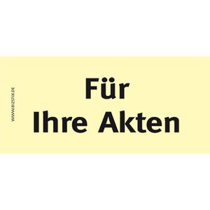 BIZSTIX Haftmarker Für Ihre Akten, Papier, beschriftbar, 5 x 100 Streifen, gelb