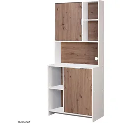 HTI-Living, Regal, Küchenbuffet Malin (80 x 39 x 180 cm)