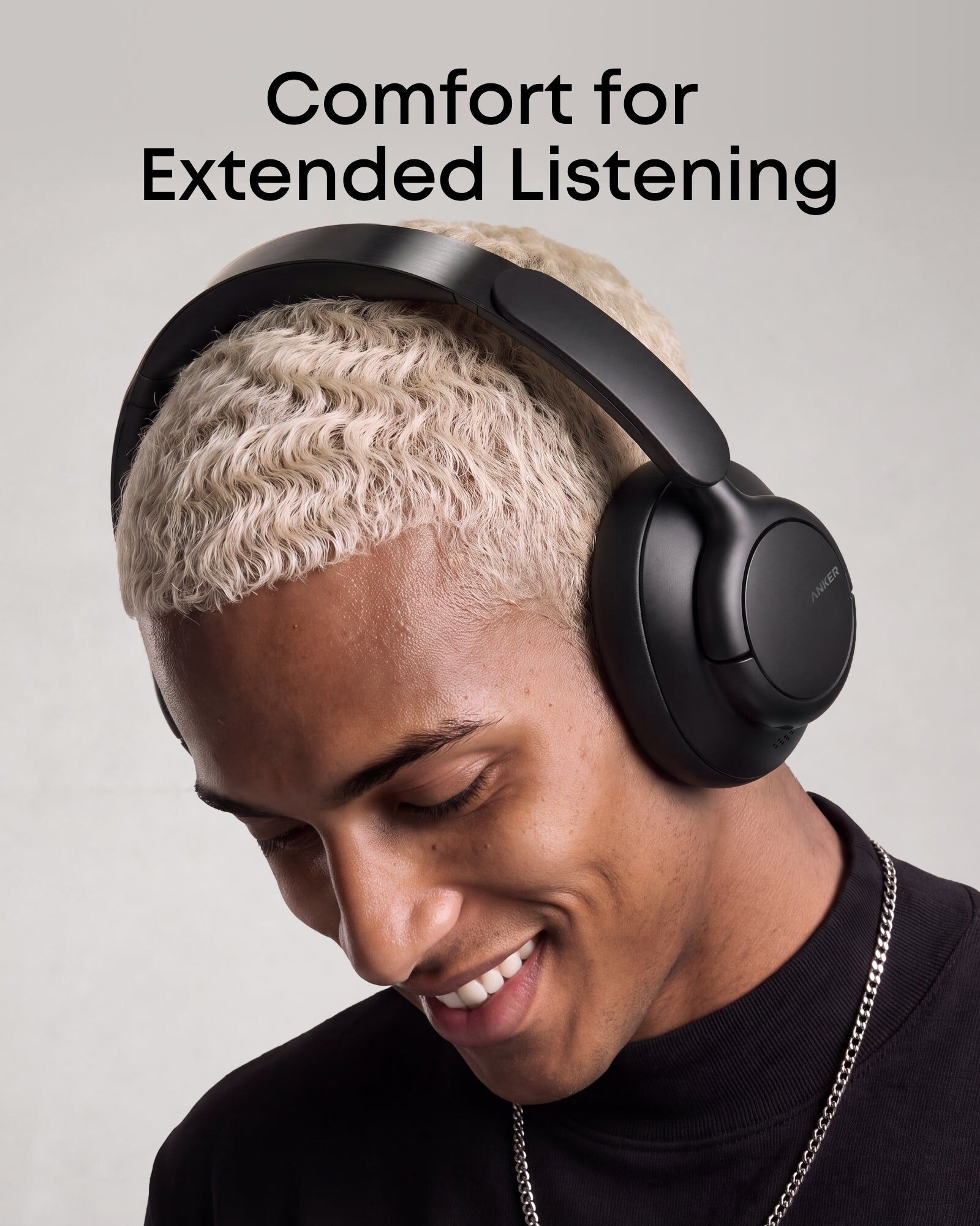 Anker soundcore Q31i｜Active Noise Cancelling Headphones Black