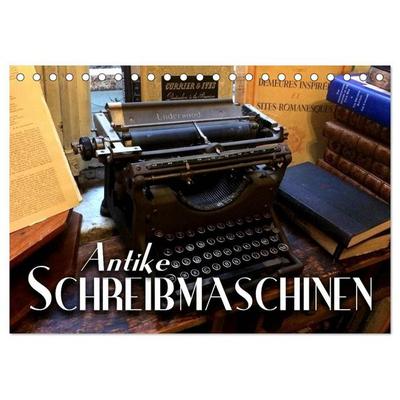 Antike Schreibmaschinen (Tischkalender 2027 DIN A5 quer), CALVENDO Monatskalender