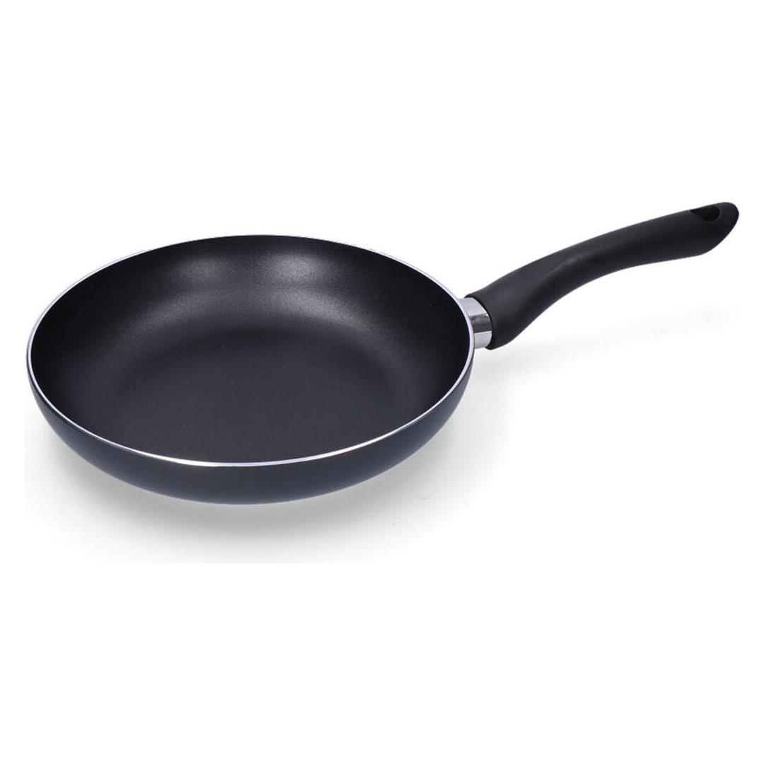 EDM Antihaftbeschichtete Pfanne Basic Line Whitford Technology Schwarz Aluminium Ø 26 cm (Bratpfanne, Aluminium, 26 x 4.80 cm) (45293482)