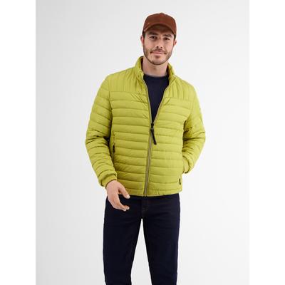 Steppjacke LERROS "Wattierter Steppblouson", Herren, Gr. L, grün (light seagrün), 100% Polyester, Jacken Steppjacke