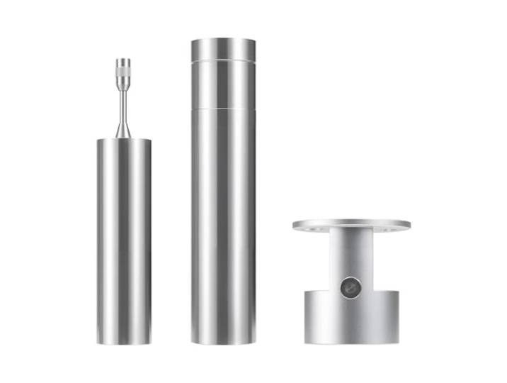 VEVOR Broche pour Viscosimètre Rotatif\, Rotor n° 0 de Viscosimètre Rotatif Numérique NDJ-5S\, NDJ-8S\, SNB-2T et LVDV-2T\, en Acier Inoxydable\, 1–80 cP\, avec Boîte de Rangement\, pour Faible Viscosité