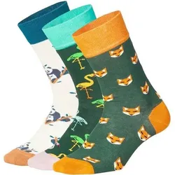 DILLY SOCKS Socken Wondrous Wildlife, Größe 36-40 in Bunt Bunt