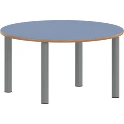 Tisch ZALOTTI mit Linoleum-Belag