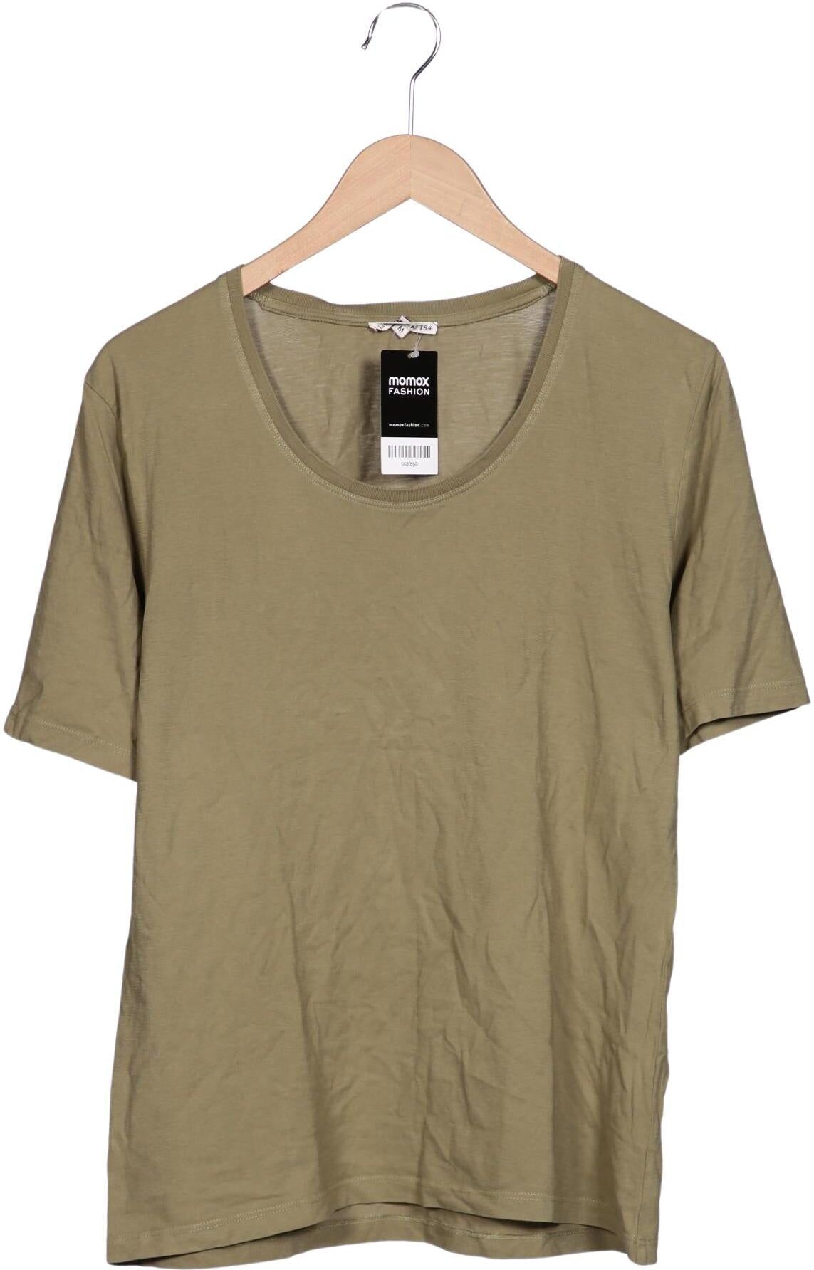 Living Crafts Damen T-Shirt, Grün, Gr. M, Baumwolle - Second Hand