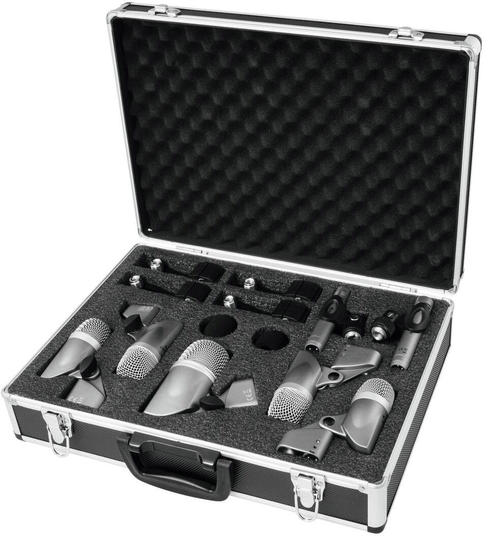 Omnitronic Mic 77-7lmh Schlagzeug-Mikrofonset