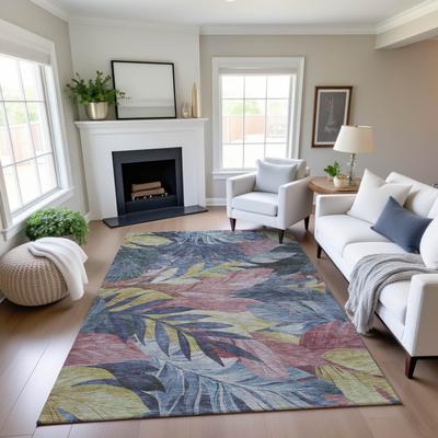 Addison Rugs Premium Washable Super Soft Tropical Floral Mayfield Rug