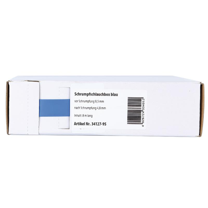 ACV Schrumpfschlauch blau Ø 9,5 mm/ Länge: 8 m