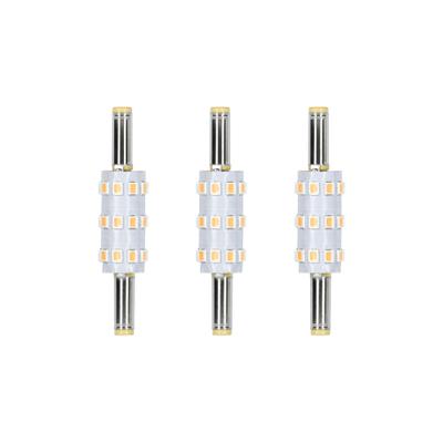PAULMANN LED-Leuchtmittel "3er Pack 60lm 3000K 3,6V", weiß (silberfarben), L:6,2cm Ø:1,4cm, Leuchtmittel