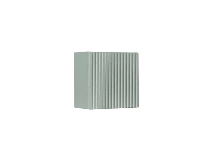 Cabinet haut cubique - H 30 x L 30 x P 18 9 cm - Vert Roseau