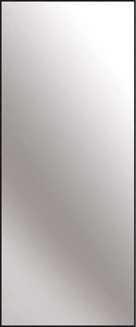 Nielsen Home nielsen Almeria Aluminium Wall Mirror Black 170cm H x 70cm W