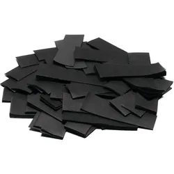 TCM FX Slowfall Konfetti rechteckig 55x18mm, schwarz, 1kg