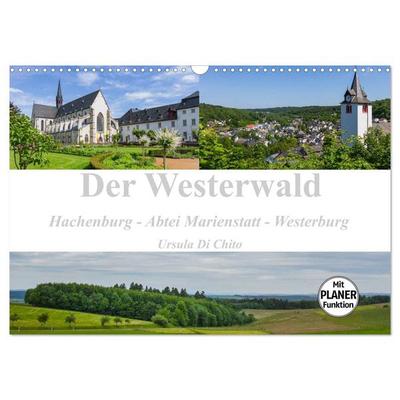 Der Westerwald (Wandkalender 2027 DIN A3 quer), CALVENDO Monatskalender